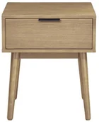 Szafki nocne - Halmar STOLIK NOCNY CASSINA NATURALNY V-CH-CASSINA-SZAFKA_N-NATURALN - miniaturka - grafika 1