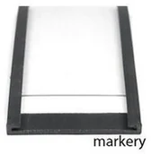 Etykiety samoprzylepne i bloki etykiet - MAGNETOPLAN Folie i etykiety do taśmy C-profil 50 mm 17750 - miniaturka - grafika 1