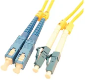 Patchcordy - Opto Patchcord Opto LC/UPC-SC/UPC SM duplex 2m - miniaturka - grafika 1