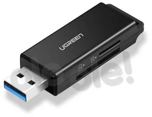 UGREEN ugreen USB 3.0 card reader Micro SD Card Reader USB Card Reader jednoczesne auslesung firmy 2 karty SD Slots na karty SD, SDHC, SDXC, Micro SD, Micro SDHC, SDXC, MMC, RS-MMC itp, czarna 40752 - Czytniki kart pamięci - miniaturka - grafika 2