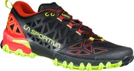Buty sportowe męskie - La Sportiva Bushido II Buty do biegania Mężczyźni, black/goji EU 44,5 2021 Buty trailowe 36S999314-44 - miniaturka - grafika 1