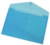 Teczki i skoroszyty - Donau Teczka na zatrzask C5 - niebieska - miniaturka - grafika 1