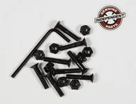 Deski snowboardowe - INDEPENDENT śrubki montażowe INDEPENDENT 1inch ALLEN HARDWARE Black - miniaturka - grafika 1
