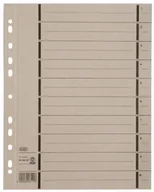 Przekładki do segregatorów - Elba 06456bl kartki z perforacją, opatrzony numerem 1  10, linia nadrukiem izolacyjne, część do zdalnie karton, 100 sztuk, niebieski, szary 06 456 GR - miniaturka - grafika 1