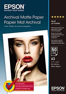 Epson Papier A3 192g Archival Matte 50 C13S041344 - Papier do drukarek - miniaturka - grafika 3
