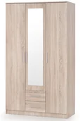 Szafy - Halmar szafa z lustrem kolor dąb sonoma LIMA S-3 - miniaturka - grafika 1