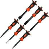 Dłuta - Yato Przecinaki i przebijaki z osłoną 6szt YT-4710 - miniaturka - grafika 1