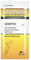 Pielęgnacja i higiena gryzoni - Eurowet Hexoderm - szampon dermatologiczny dla gryzoni saszetka 20ml - 1 sztuka - miniaturka - grafika 1