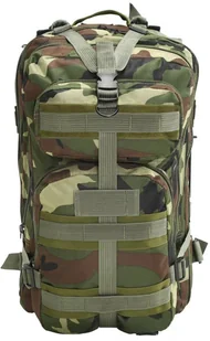 vidaXL Plecak w wojskowym stylu, 50 L, moro vidaXL - Plecaki - miniaturka - grafika 2