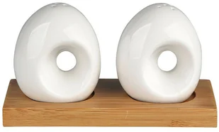 REGULAR SOLNICZKA I PIEPRZNICZKA NA BAMBUSOWEJ PODSTAWIE - Miski i półmiski - miniaturka - grafika 2