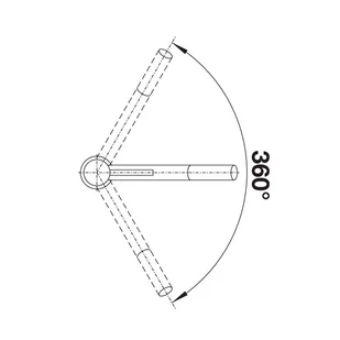 Blanco KANO 521502 chrom - Baterie kuchenne - miniaturka - grafika 4