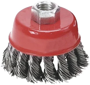 Verto Szczotka druciana 62H131 doczołowa wzmacniana 100 mm x M14 - Materiały ścierne - miniaturka - grafika 2