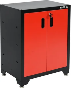 YATO SZAFKA SERWISOWA BAZOWA 2 DRZWI WYMIARY SZAFKI 660 X 457 X 863mm YT-08934 - Pozostałe wyposażenie warsztatu - miniaturka - grafika 2