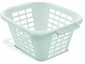 Kosze na bieliznę - Addis addis czterokątny kosz na pranie 24 L biały 505976 - miniaturka - grafika 1