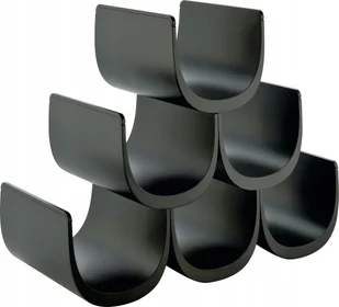 Alessi Stojak na butelki wina Noe czarny (GIA13B) - Stojaki na wino - miniaturka - grafika 3