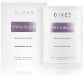 Toniki i hydrolaty do twarzy - Dives Dives med. White Bright Mask - maska depigmentująca 5szt 08-0422 - miniaturka - grafika 1