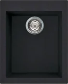 Zlewozmywaki - Elleci Quadra 100 (nakładany) 40 Full black - miniaturka - grafika 1