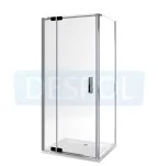 Actima Excellent Colors 90x90 lewa profil chrom szkło przezroczyste KAAX.1305.900.LE/KAAX.1306.900.PL/KAAX.13-NAS. - Kabiny prysznicowe Actima Excellent Colors 90x90 lewa profil chrom szkło przezroczyste KAAX.1305.900.LE/KAAX.1306.900.PL/KAAX.13-NAS. - Kabiny prysznicowe - miniaturka - grafika 1