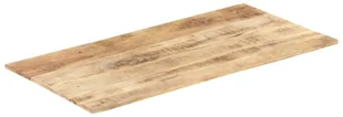 vidaXL Blat stołu, lite drewno mango, 15-16 mm, 100x60 cm vidaXL - Blaty meblowe i parapety okienne - miniaturka - grafika 8