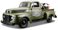 Kolekcjonerskie modele pojazdów - Maisto 532185 1: 24 Harley-Davidson Ford F-1 Pickup 1948 i WLA Flathead 1942 - miniaturka - grafika 1