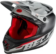 Kaski rowerowe - Bell Full-9 Fusion MIPS Kask rowerowy, matte/gloss gray/crimson XS | 51-53cm 2021 Kaski BMX i Dirt 210202-019 - miniaturka - grafika 1