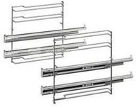 Akcesoria i części AGD - Franke Prowadnice teleskopowe na 2 poziomach do SM 86/SM 66 (133.0472.739) - miniaturka - grafika 1
