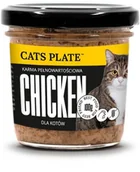 Mokra karma dla kotów - Cats plate Cats Plate Chicken- karma z kurczaka dla kotów 100g - miniaturka - grafika 1
