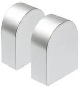 Lampy ścienne - Redlux kinkiet łazienkowy Tampa końcówki srebrno-szare R12907 - miniaturka - grafika 1