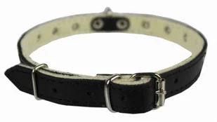 ZOO LESZCZ (PL) Solidna Obroża Dla Psa Skóra Naturalna Z Kolcami 16 mm / 44 cm ZL0172 ZOO LESZCZ (PL) - Obroże dla psów - miniaturka - grafika 2