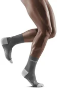 Skarpetki sportowe męskie - CEP Ultralight Short Socks Men, szary IV | EU 42-45 2021 Skarpety kompresyjne WP3BJY3-673-IV - miniaturka - grafika 1