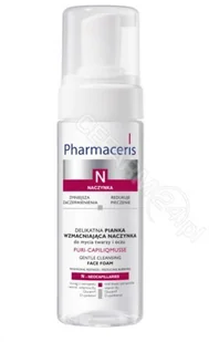 Pharmaceris N Puri-Capiliqmusse delikatna pianka wzmacniająca naczynka do mycia - Pianki do mycia twarzy - miniaturka - grafika 2