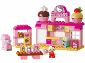 Klocki - BIG Klocki Bloxx Hello Kitty Cukiernia + 2 figurki 82 elem. 57150 - miniaturka - grafika 1