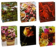 Akcesoria do pakowania - TSI 84315 worek na prezent róże,  szt. rozmiar opakowania: duża 32 x 26 x 13.5 cm 4.02E+12 - miniaturka - grafika 1