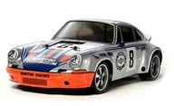 Zabawki zdalnie sterowane - Tamiya 300058571 58571 TT-02 Porsche 911 Carrera RSR Brushed 1:10 RC model samochodu elektrycznego, model ulicy, napęd na wszystkie koła TMYTAM58571 - miniaturka - grafika 1