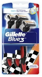Gillette Blue 3 Jednorazowe maszynki do golenia 3 sztuki - Maszynki do golenia i wkłady - miniaturka - grafika 2