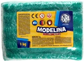 Masy plastyczne - Astra Modelina 1kg zielona - miniaturka - grafika 1