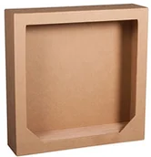 Ramki na zdjęcia - Rayher Pudełko. Rama jest wyfrezowana m. wtykowe danebod, fscmix cred, 21,7 x 21,7 x 5,5 cm - miniaturka - grafika 1