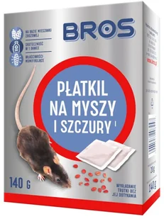 Bros Płatki na myszy i szczury 100G doypack - Zwalczanie i odstraszanie szkodników - miniaturka - grafika 2