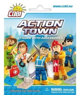 COBI Cobi Blocks promocyjny miasto figurki z akcesoriami - Zabawki konstrukcyjne - miniaturka - grafika 2