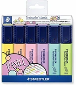 Flamastry - Staedtler Marker 364 CWP6, klasyczny kolor, etui 6 szt. - miniaturka - grafika 1