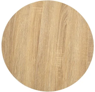 vidaXL Stolik bistro, kolor jasny brąz, 40 cm, MDF - Ławy i stoliki kawowe - miniaturka - grafika 2