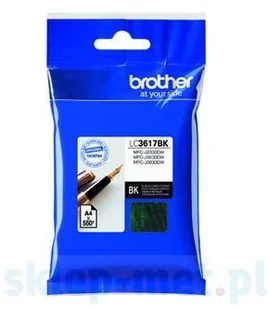 Brother Tusz Brother czarny LC3617BK=LC-3617BK, 550 str. TUSBROBRO0002 - Tusze oryginalne - miniaturka - grafika 2