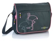 Torby szkolne - Astra Animals Torba na ramię Elegant&amp;Pink AN-31 - miniaturka - grafika 1