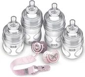 Butelki dla niemowląt - Lovi Novorozenecká startovací sada BOTANIC holka - miniaturka - grafika 1