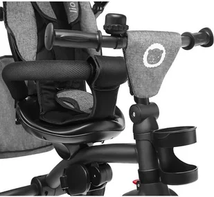 LIONELO Tris 2w1 Stone grey - Rowerki trójkołowe - miniaturka - grafika 10