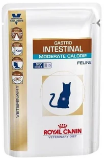 Royal Canin Veterinary Diet Feline Gastro Intestinal Moderate Calorie Saszetka 100G - Mokra karma dla kotów - miniaturka - grafika 2