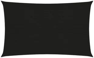 vidaXL Żagiel przeciwsłoneczny, 160 g/m, czarny, 2,5x4,5 m, HDPE 311730 - Parasole ogrodowe - miniaturka - grafika 2