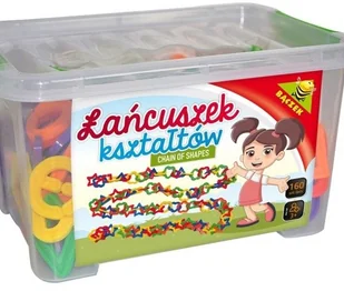 TUPIKO ŁAŃCUSZEK KSZTAŁTÓW - kreatywna zabawa - Pomoce naukowe - miniaturka - grafika 3