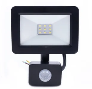 Naświetlacz LED 10 W z sensorem barwa zimna 102 - Oprawy, klosze i abażury - miniaturka - grafika 3