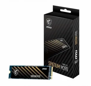 MSI Dysk SSD SPATIUM M390 500GB PCIe 3.0 NVMe M.2 HS 2280 (3300/2300 MB/s) 3D NAND S78-440K070-P83 - Dyski SSD - miniaturka - grafika 2